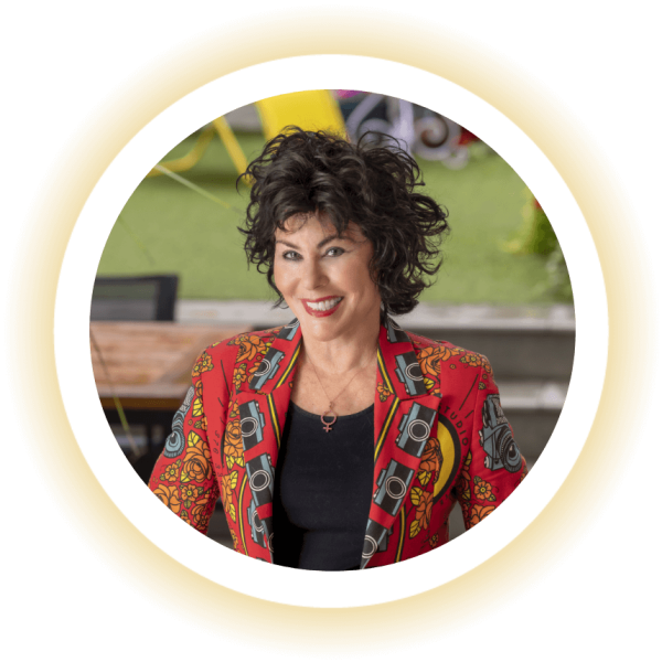 Ruby Wax Keeping it Real in a Frantic World Retreat, Broughton Sanctuary, Avalon, Yorkshire